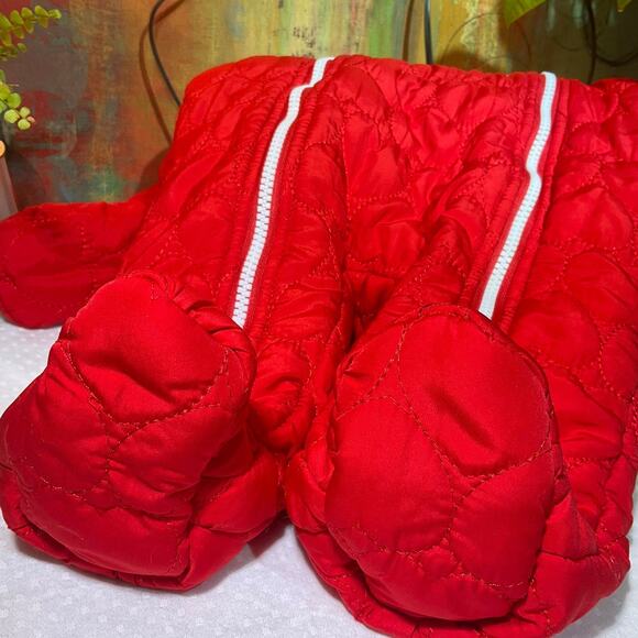 Baby Snow Suit 3M - 6M Fleece Lining Hoodie Quited Water Resistant, Red - Picture 10 of 10